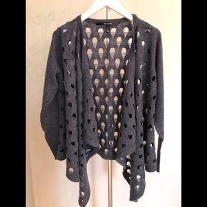 Cardigan, looks great on!